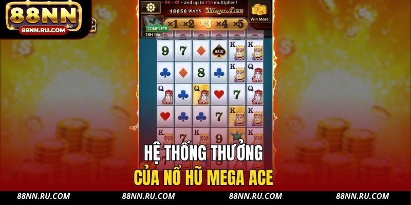 Hệ thống thưởng của nổ hũ Mega Ace